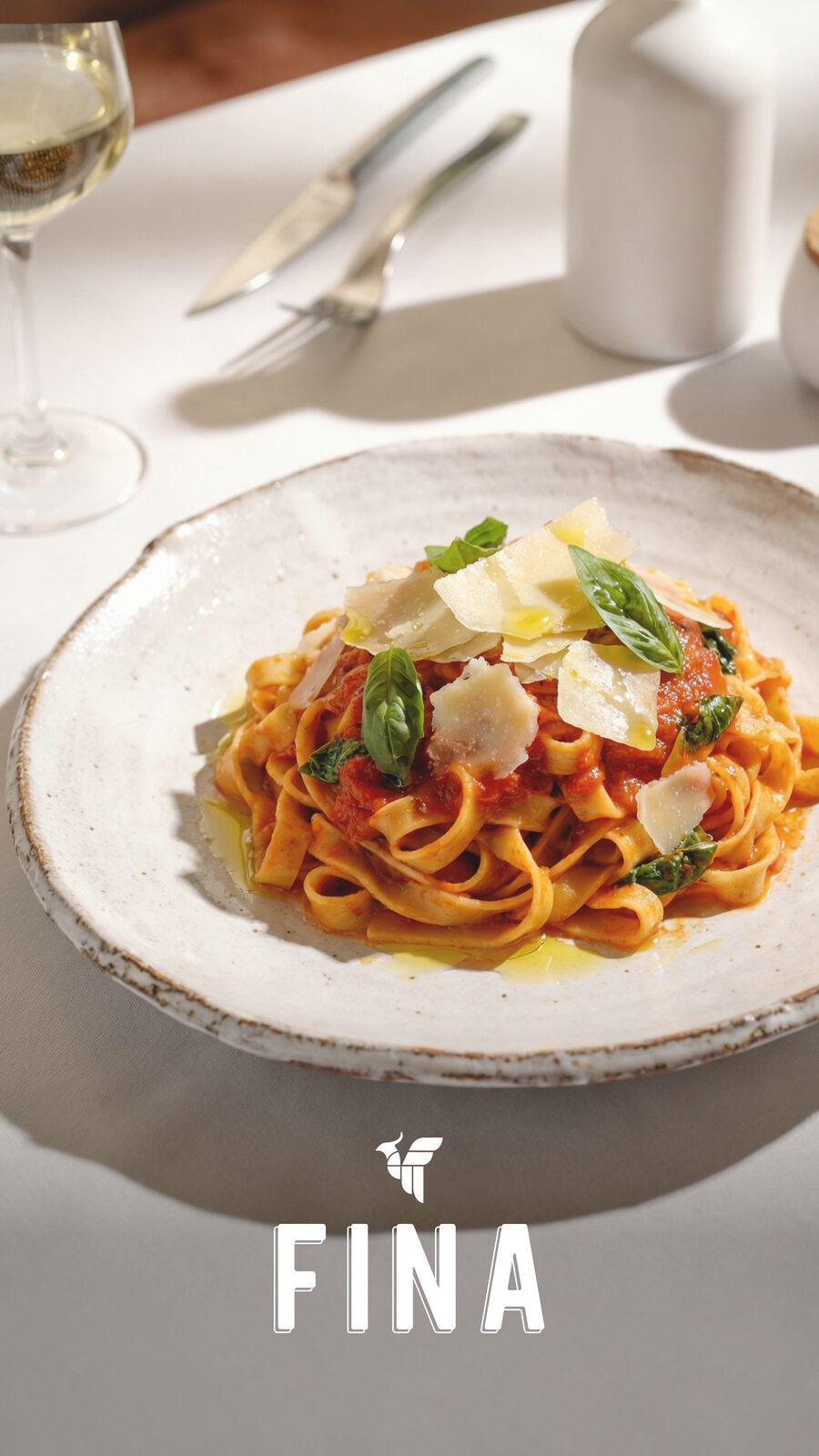 Fina Prime Italian restaurant website