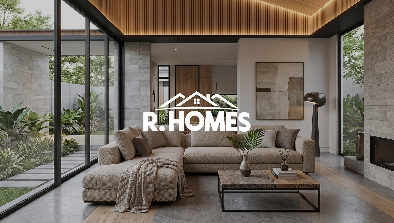 R. Homes real estate development website